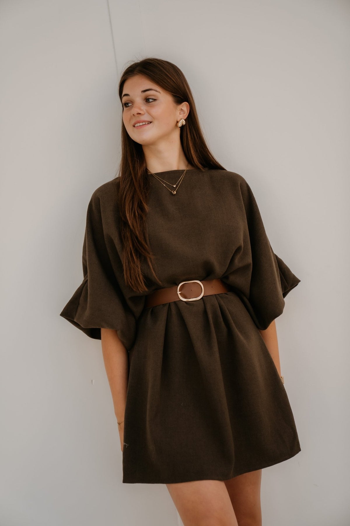 Elina Dress Green - Bij Keesje - Bij Keesje - Jurk
