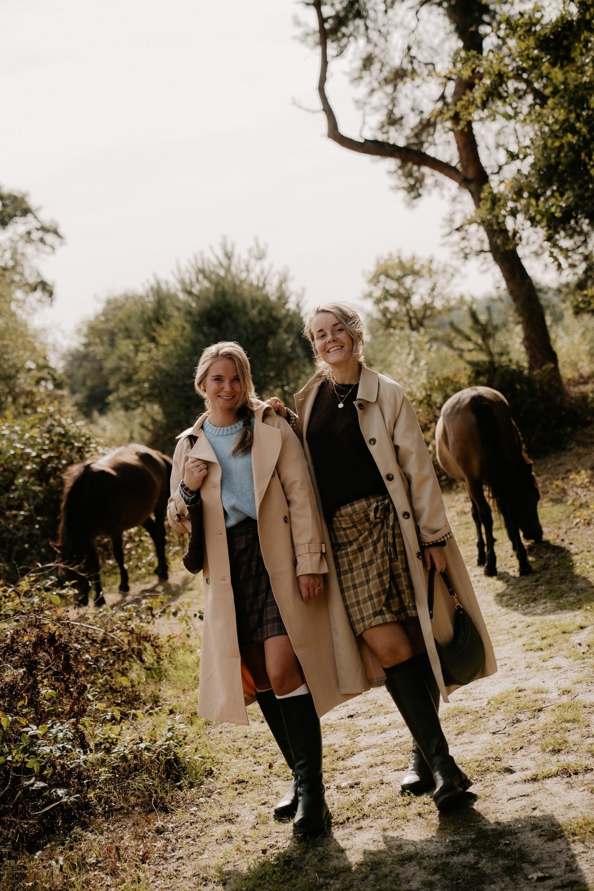 Erina Trenchcoat Taupe - Bij Keesje - Bij Keesje - Jas