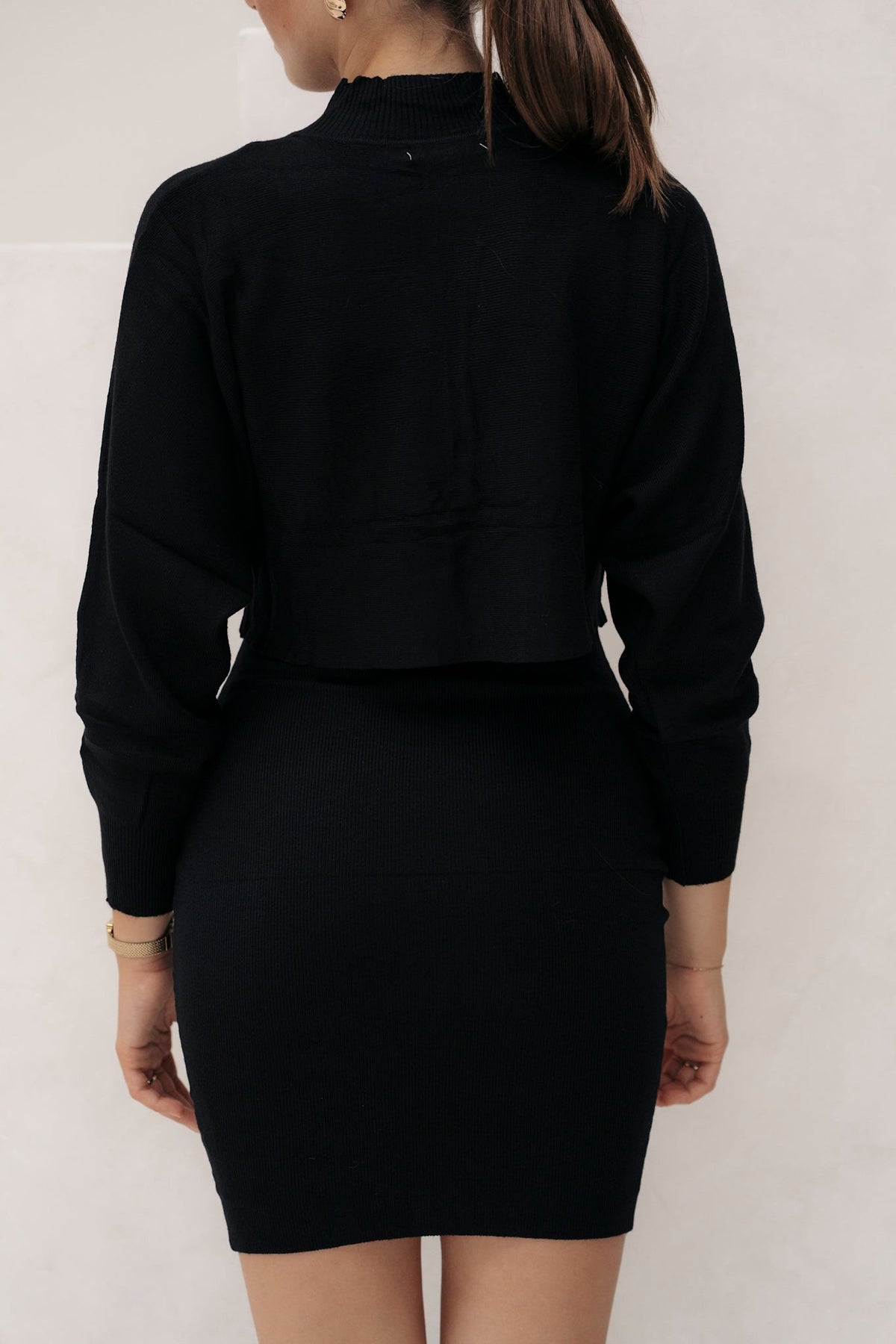 Esther tweedelig set Zwart - Bij Keesje - Bij Keesje - set