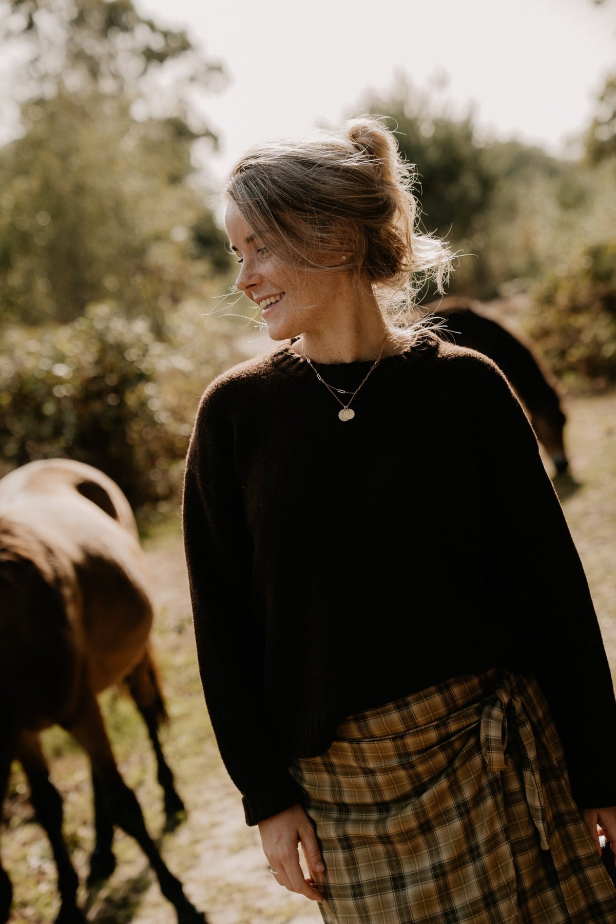 Fay Sweater Brown - Bij Keesje - Bij Keesje - Trui