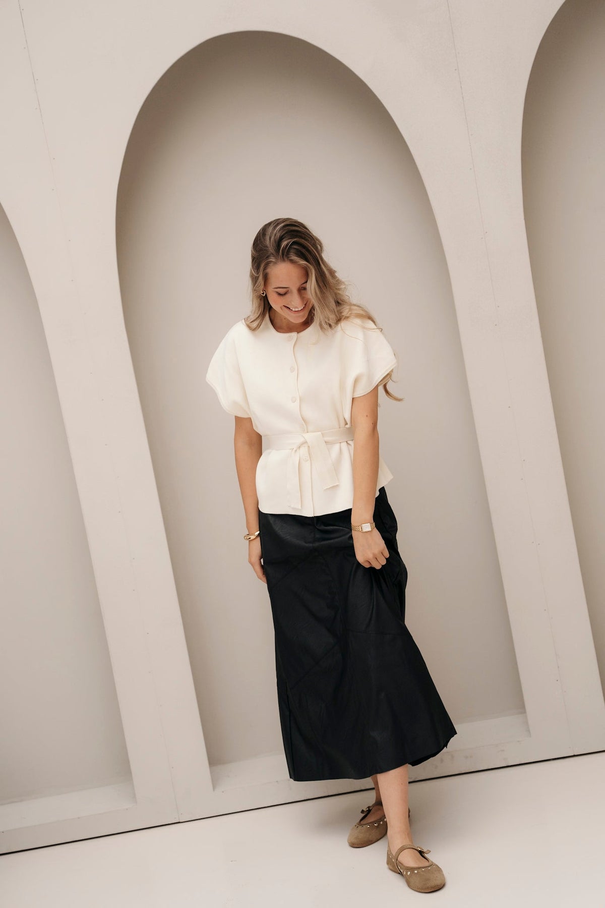 Fqharley long Skirt Black - Bij Keesje - Free/Quent - Rok