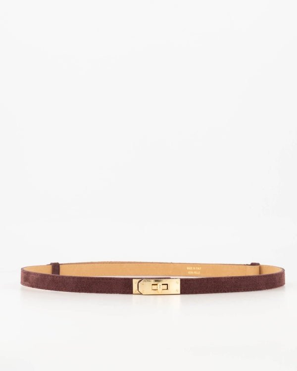 Garcia riem suede bordeaux - Bij Keesje - Bij Keesje - Riem