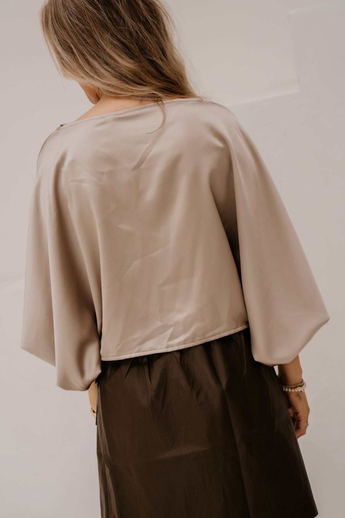 Gera Blouse Champagne - Bij Keesje - Bij Keesje - Blouse
