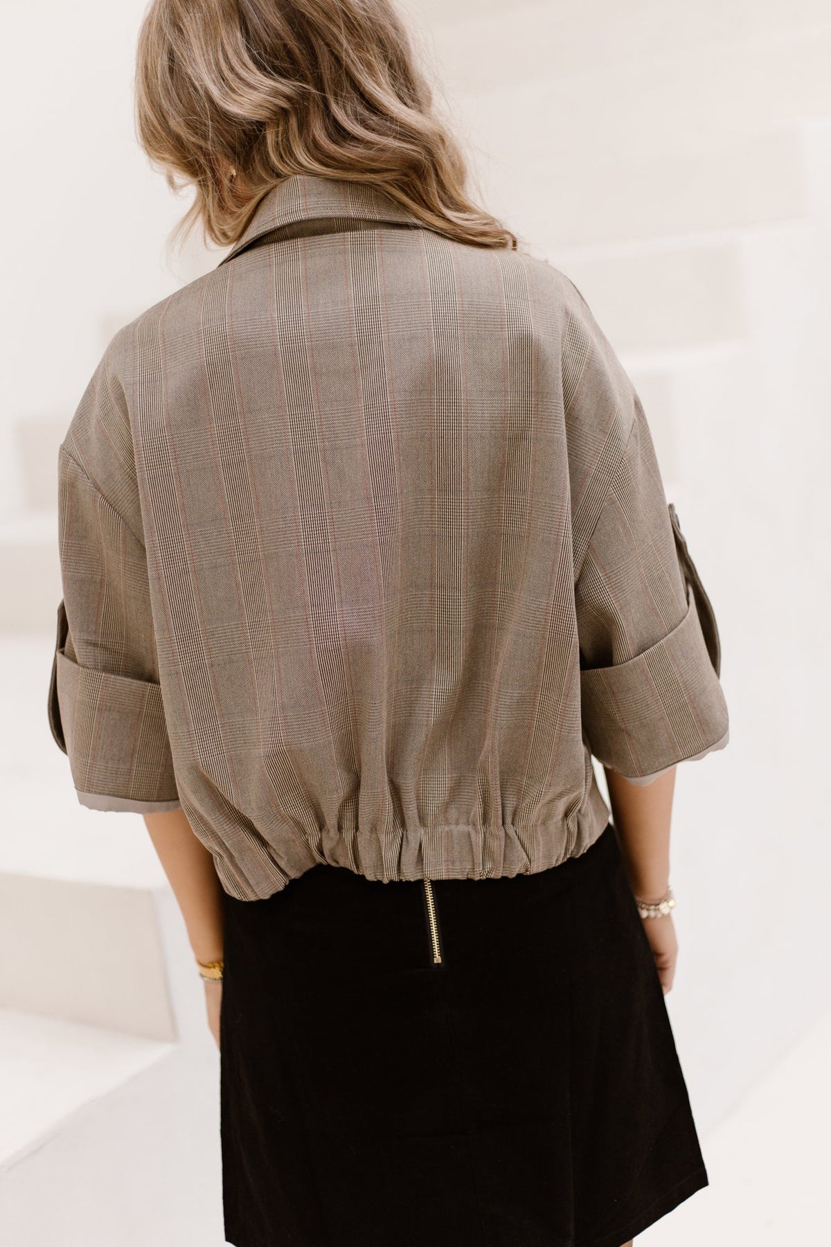 Jinthe check blazer - Bij Keesje - Bij Keesje - Blazer