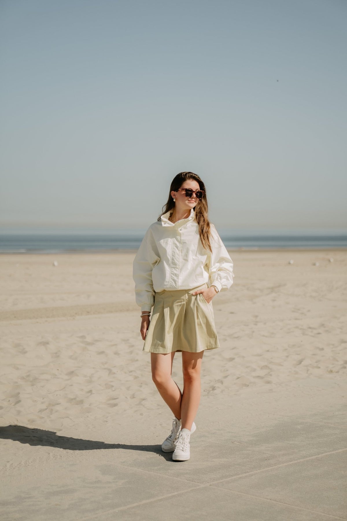 Kaia jacket ivory - Bij Keesje - Neo Noir - Jas