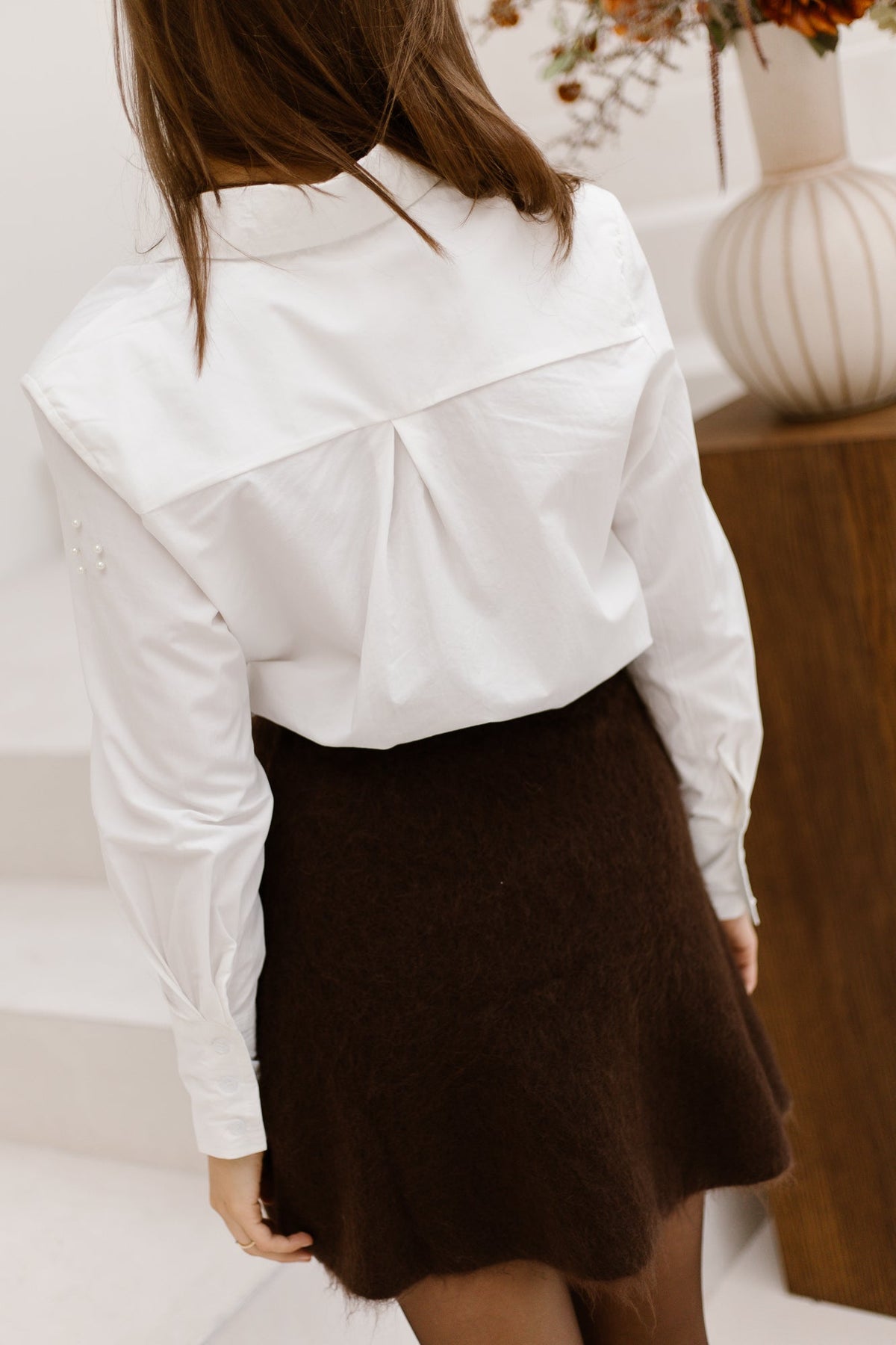 Kiki Blouse White Pearl - Bij Keesje - Bij Keesje - Blouse