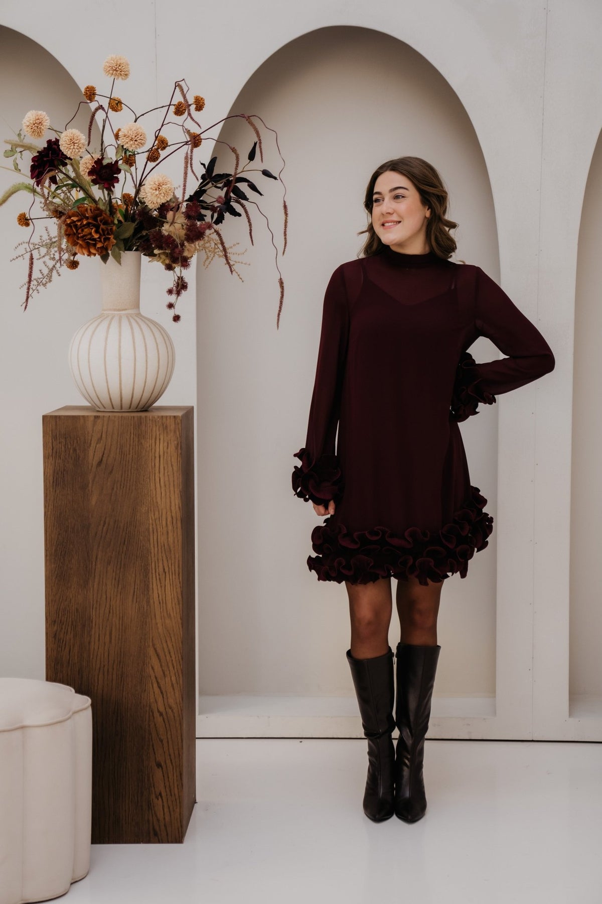Latania dress Winetasting - Bij Keesje - Noella - Jurk