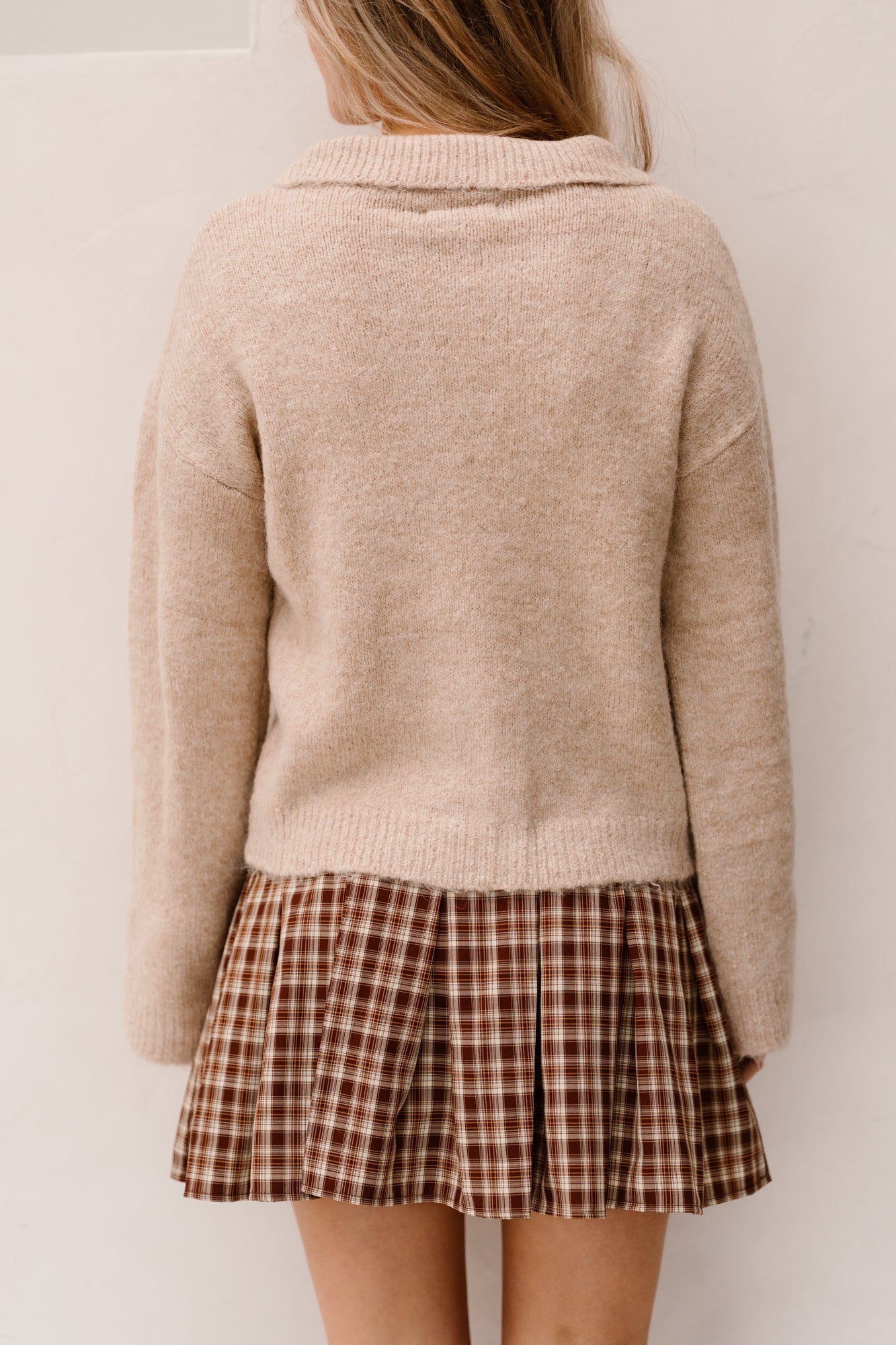 Lavinia Cardigan Beige - Bij Keesje - YDENCE - vest