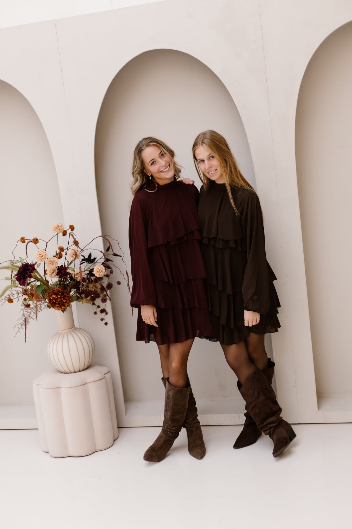 Lies dress chocolate - Bij Keesje - Bij Keesje - Jurk