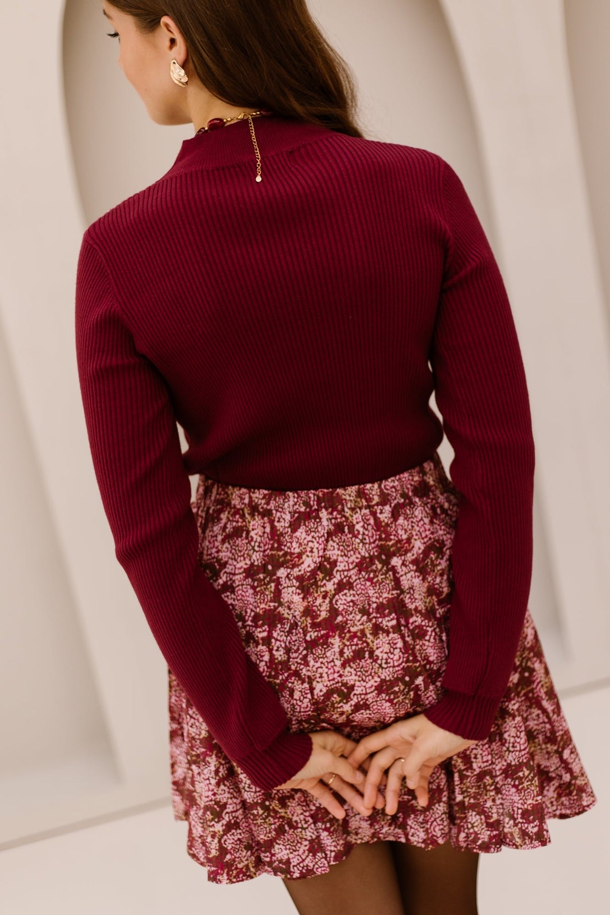 Lio Knit sweater Tango Blush - Bij Keesje - FLURESK - Trui