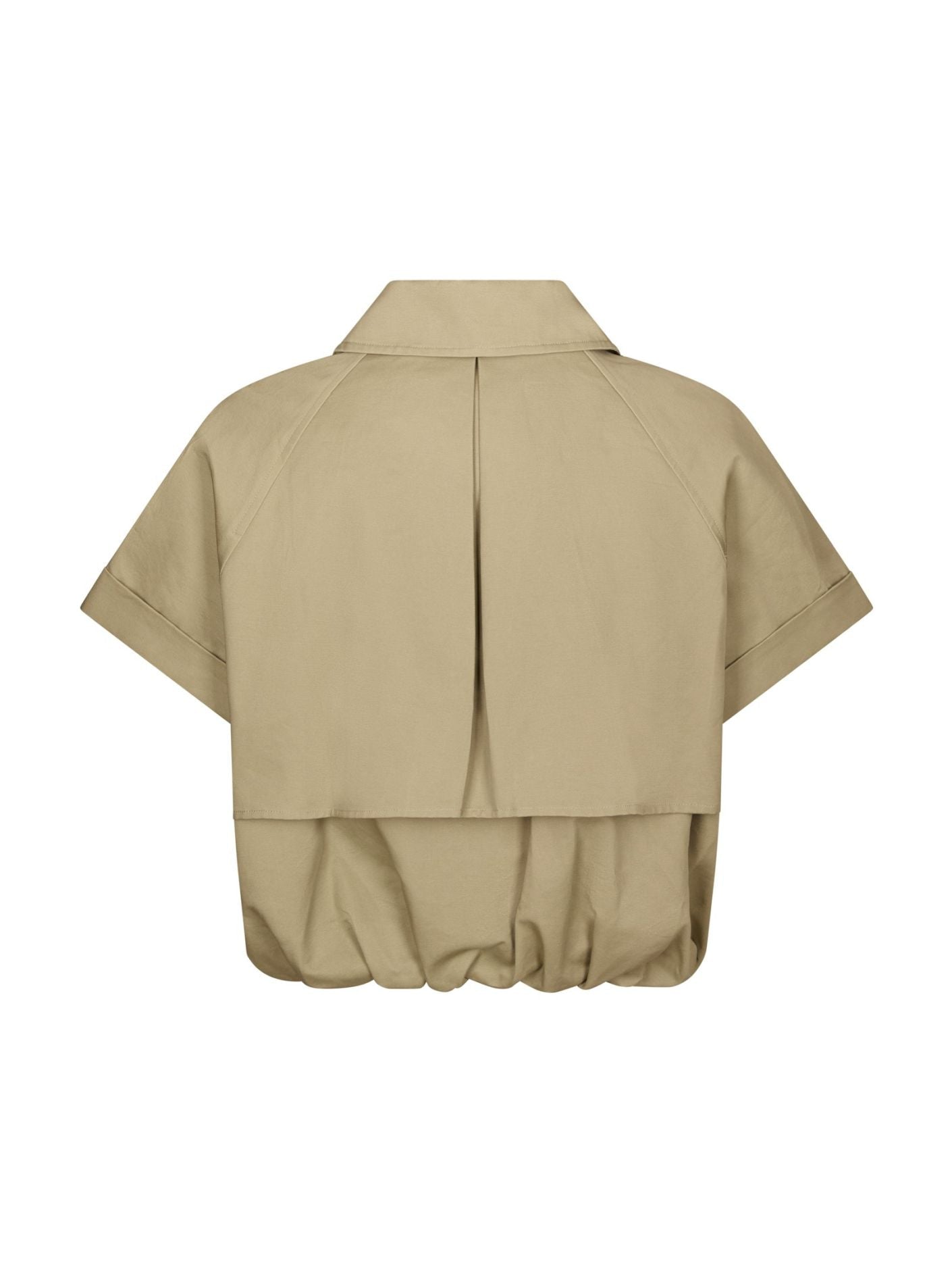 Lisha trench vest taupe - Bij Keesje - Neo Noir - vest