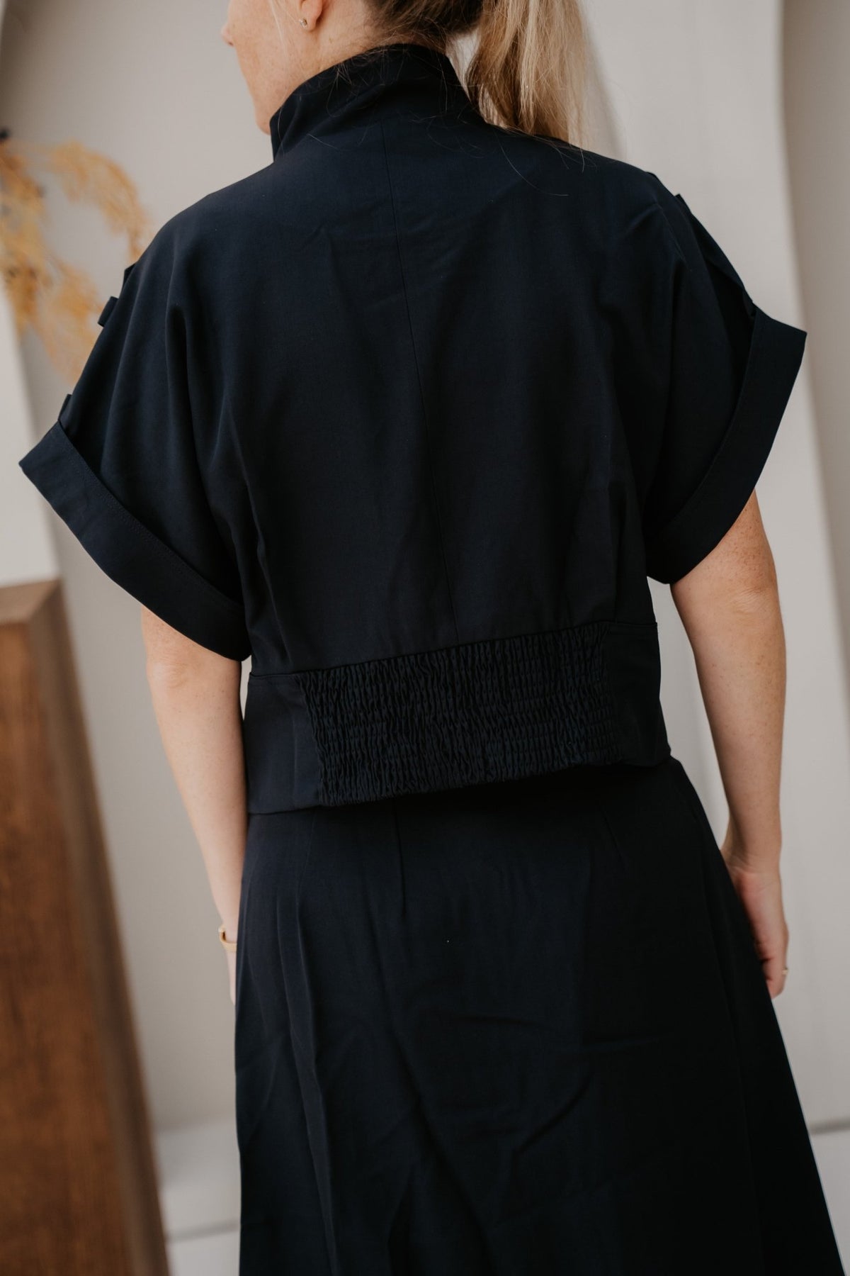 LunaCC Vest Navy - Bij Keesje - Co'couture - Vest