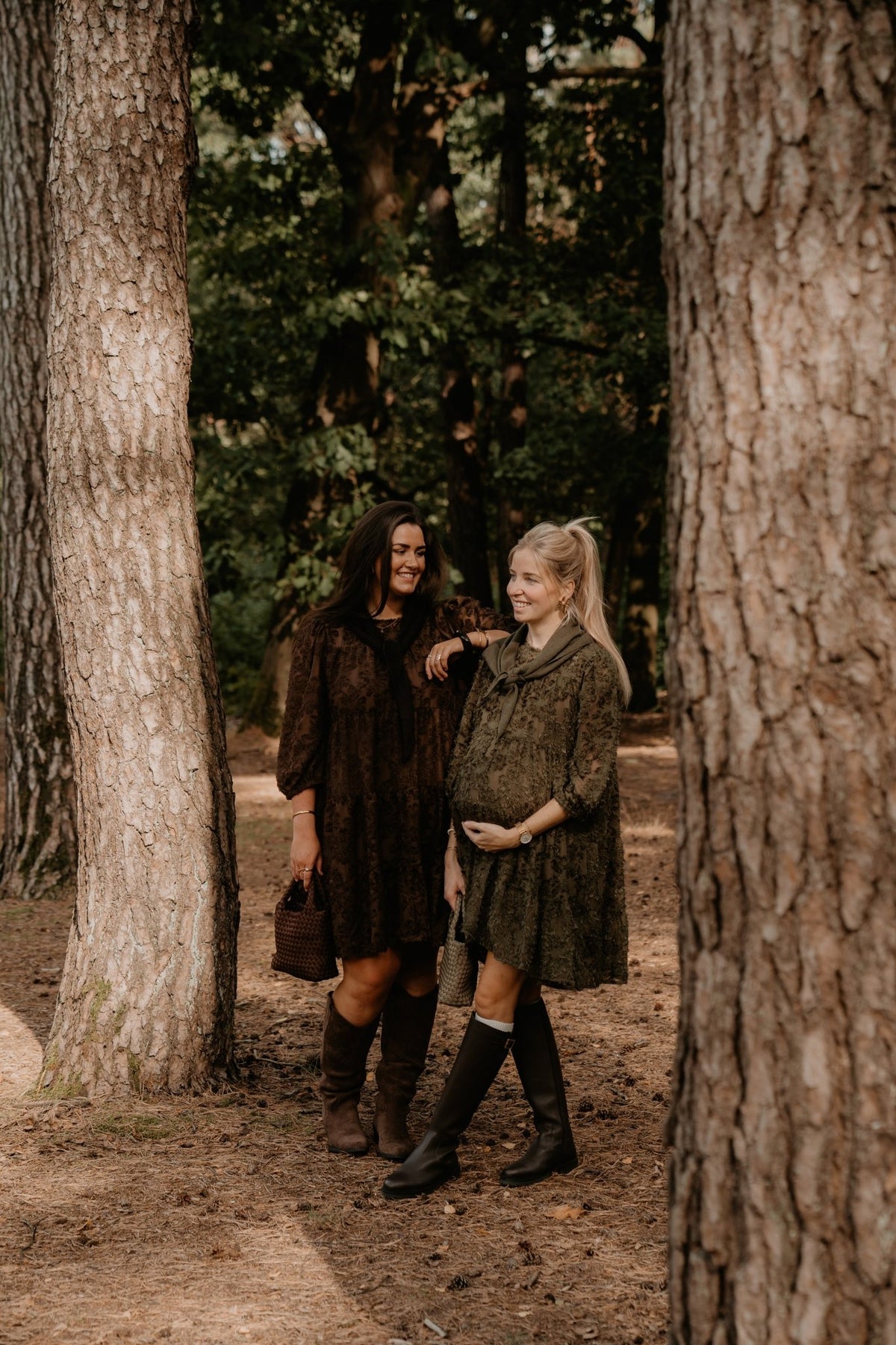 Madelene Dress Brown - Bij Keesje - Bij Keesje The Label - Jurk