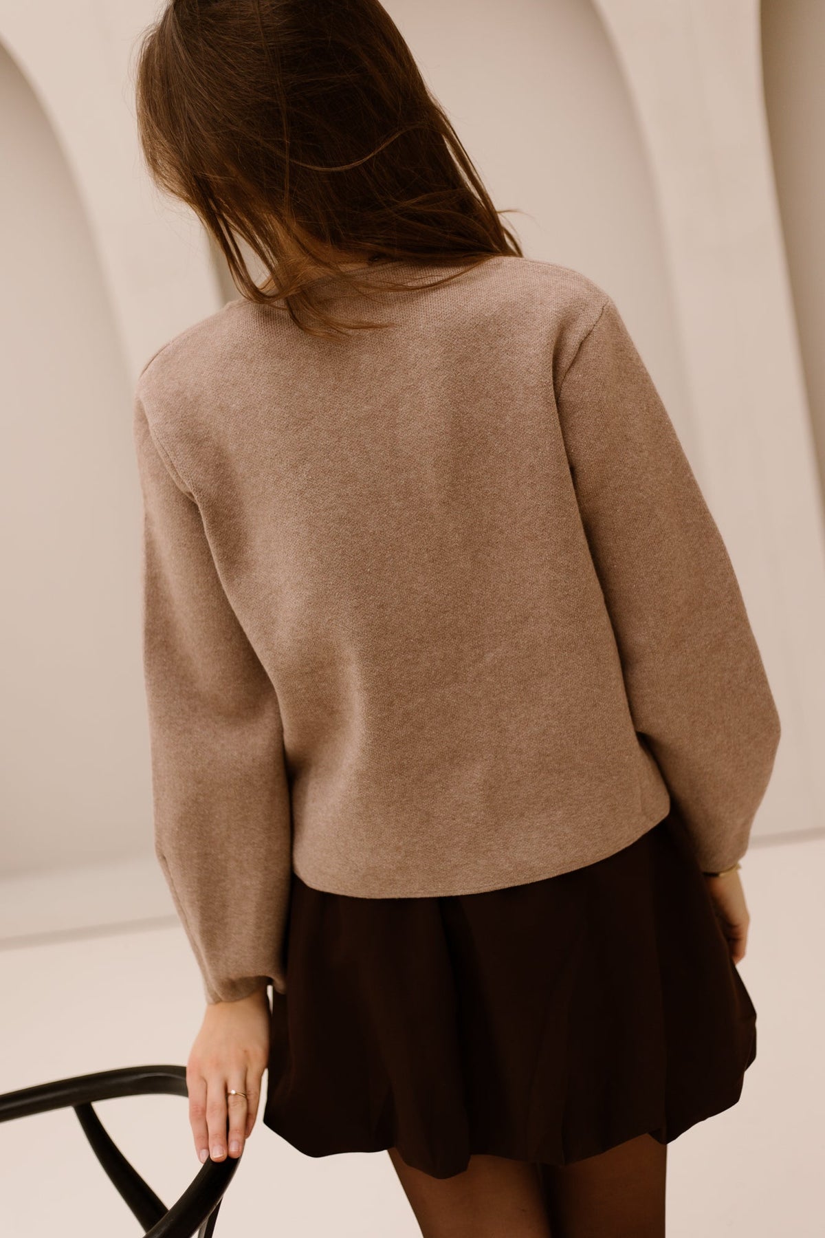 Maud vest beige - Bij Keesje - Bij Keesje - Vest