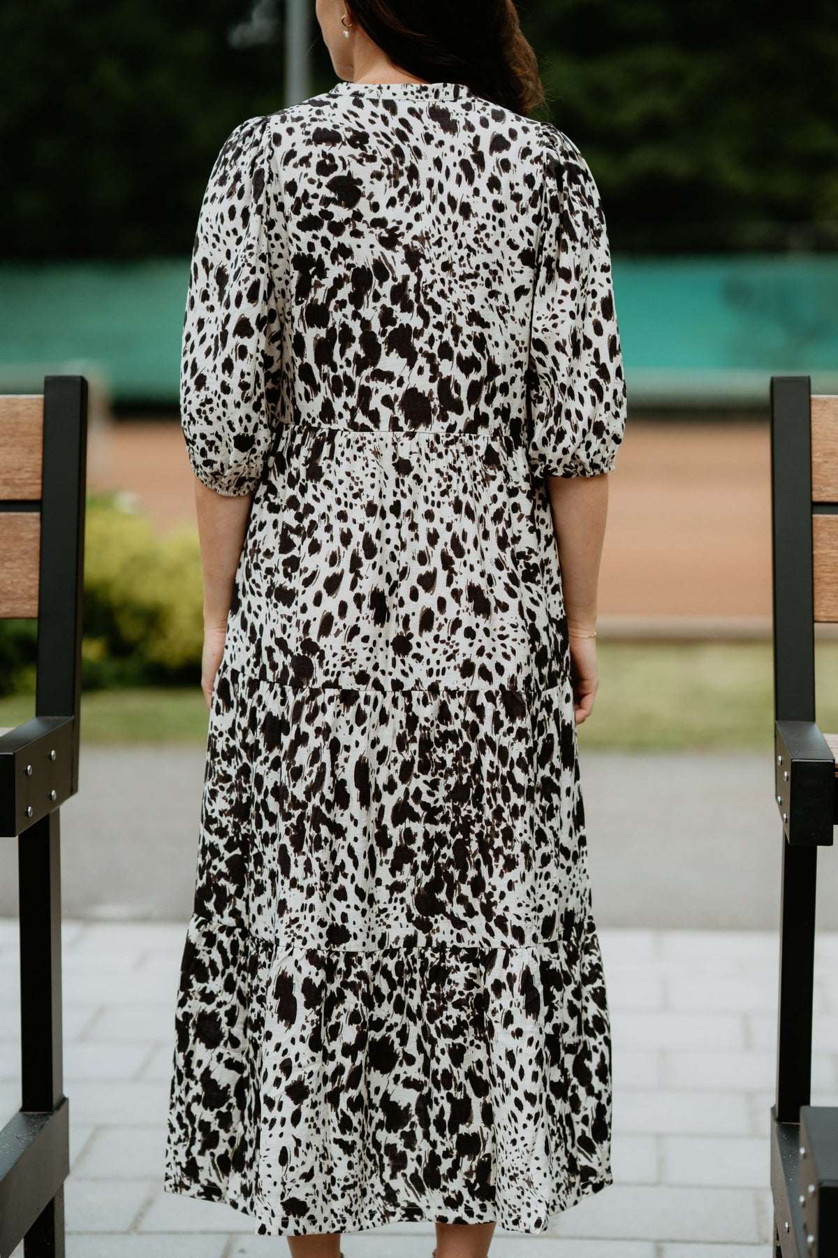 MaxonCC Floor Dress Bone - Bij Keesje - Co'couture - Jurk