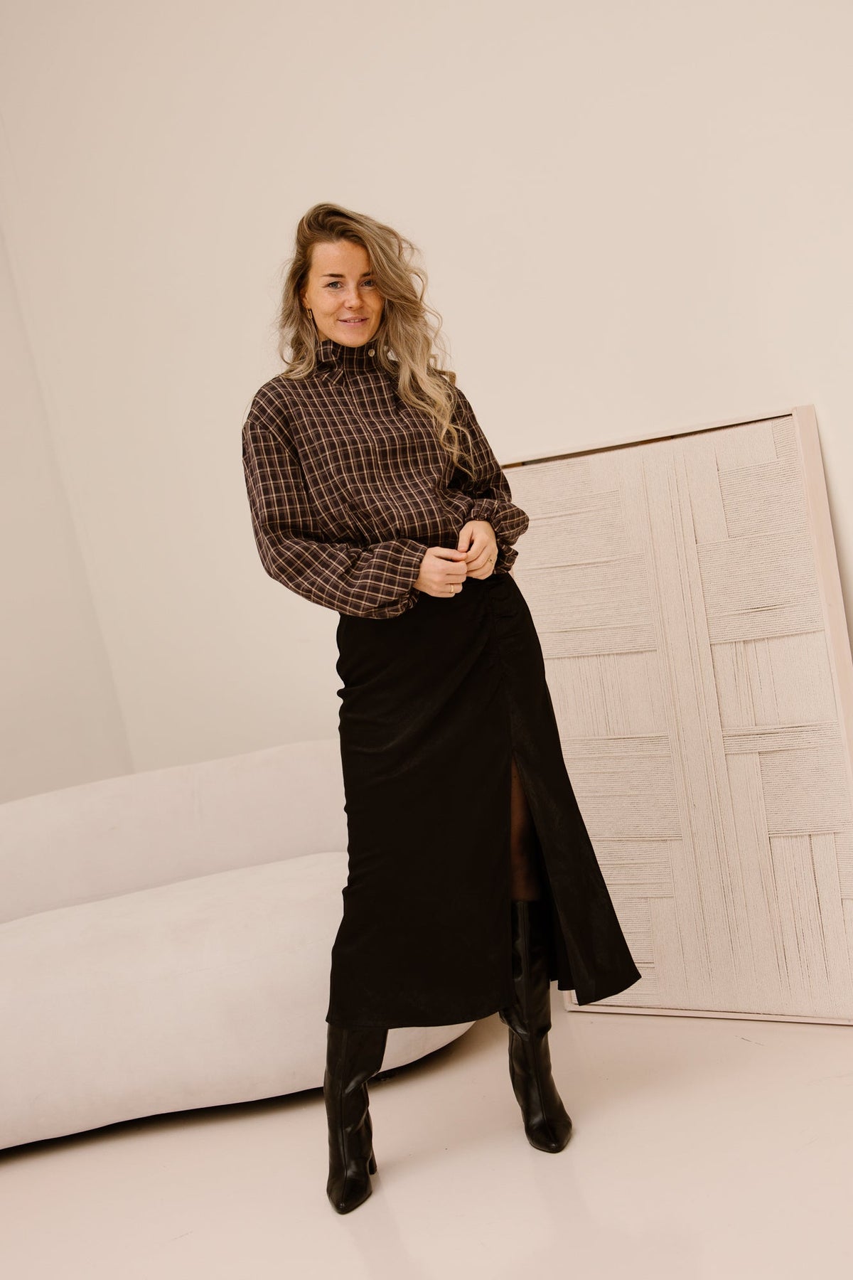 MSCHAila ullas skirt black - Bij Keesje - MSCH Copenhagen - Rok