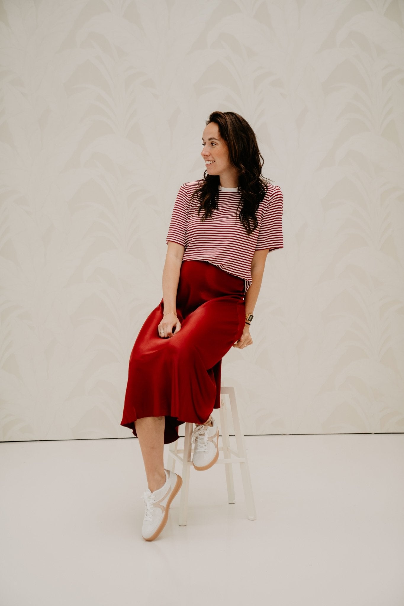 MSCHNicolette Ullas Skirt Rhubarb - Bij Keesje - MSCH Copenhagen - Rok