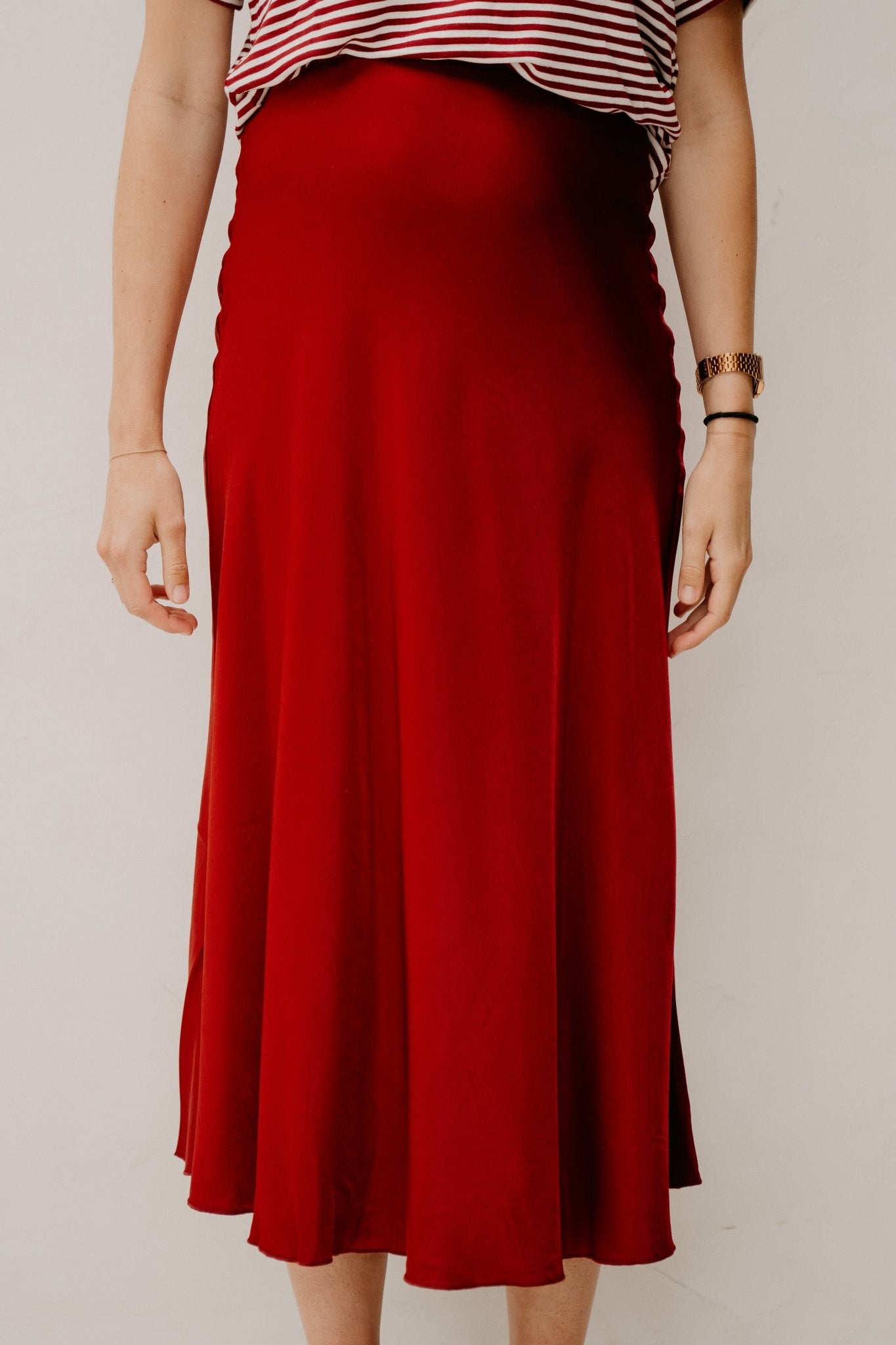 MSCHNicolette Ullas Skirt Rhubarb - Bij Keesje - MSCH Copenhagen - Rok