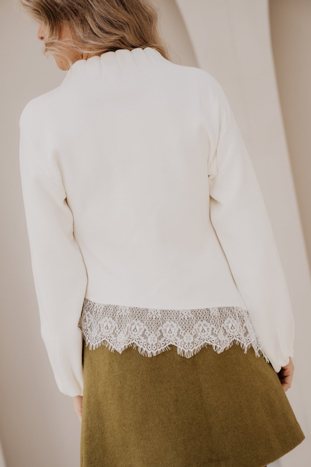 Natanja lace top white - Bij Keesje - Bij Keesje - Top