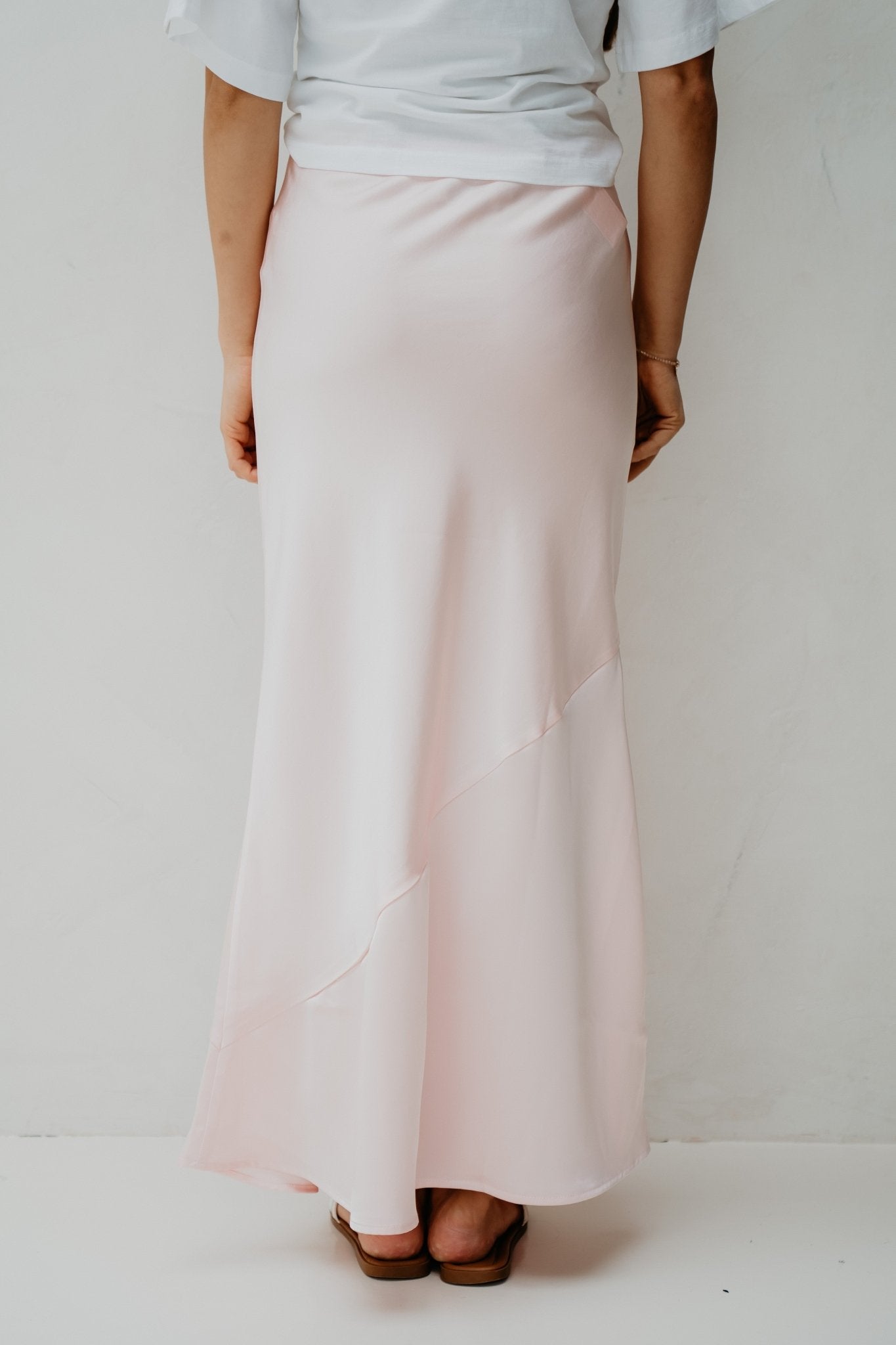 Ninad Heavy Sateen Skirt Light Pink - Bij Keesje - Neo Noir - Rokken