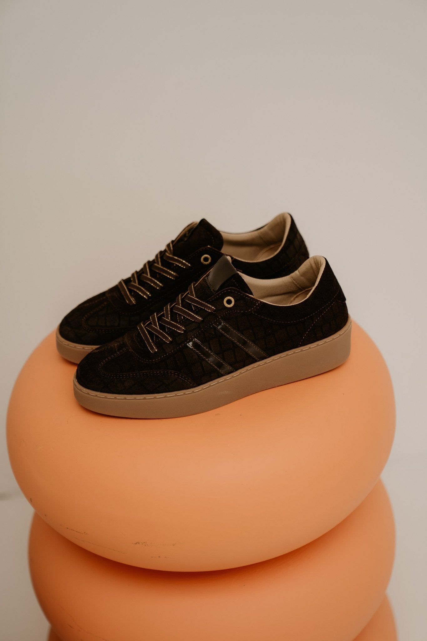 Nynke sneaker brown - Bij Keesje - Tango - Schoenen
