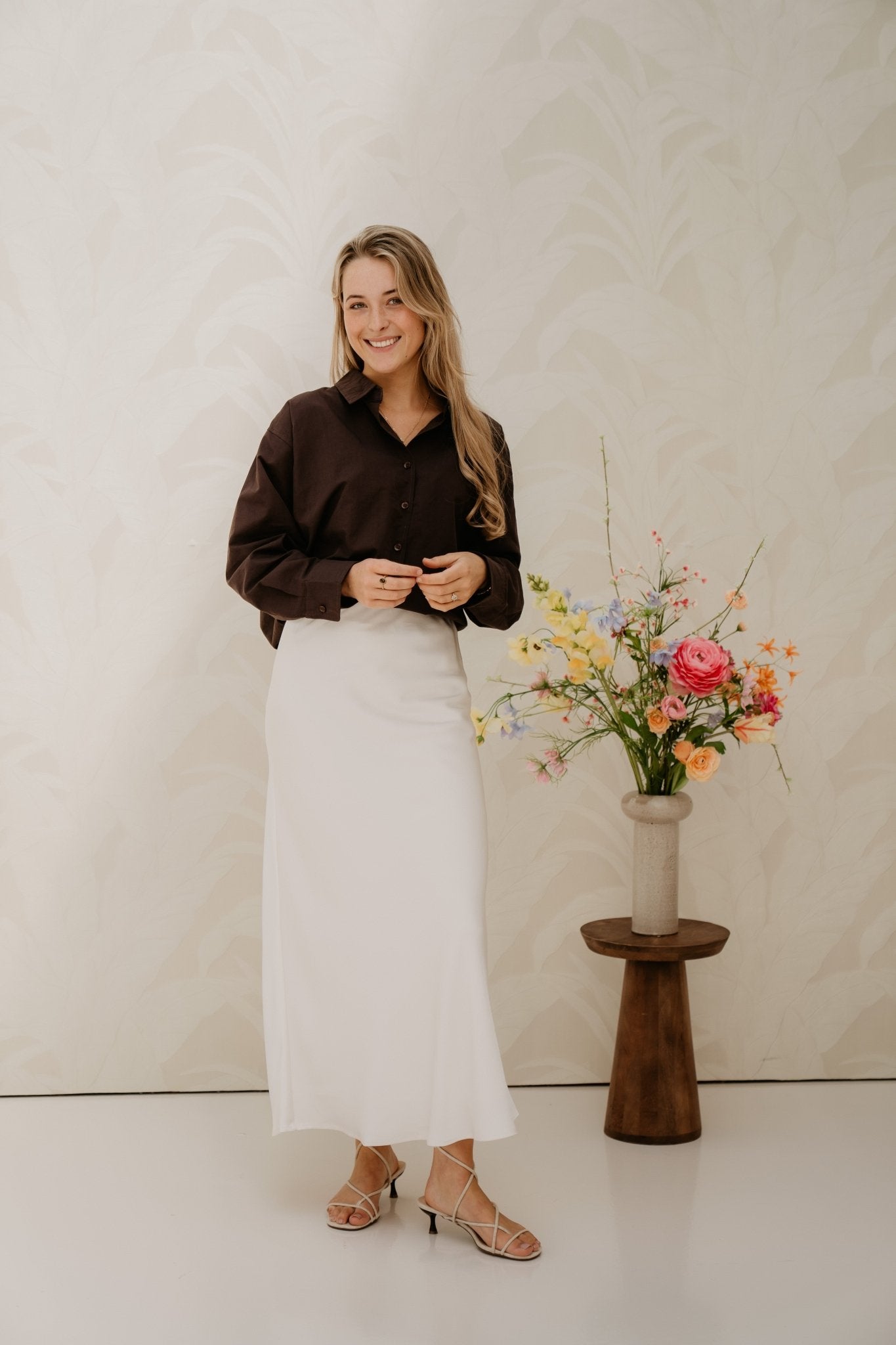 Renee blouse brown - Bij Keesje - Bij Keesje - Blouse