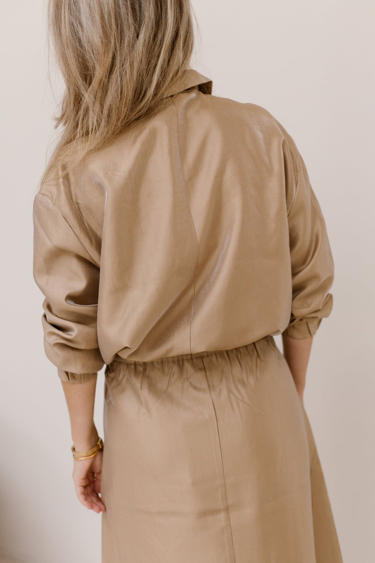 Sive Jacket Light Camel - Bij Keesje - G-maxx - Jas