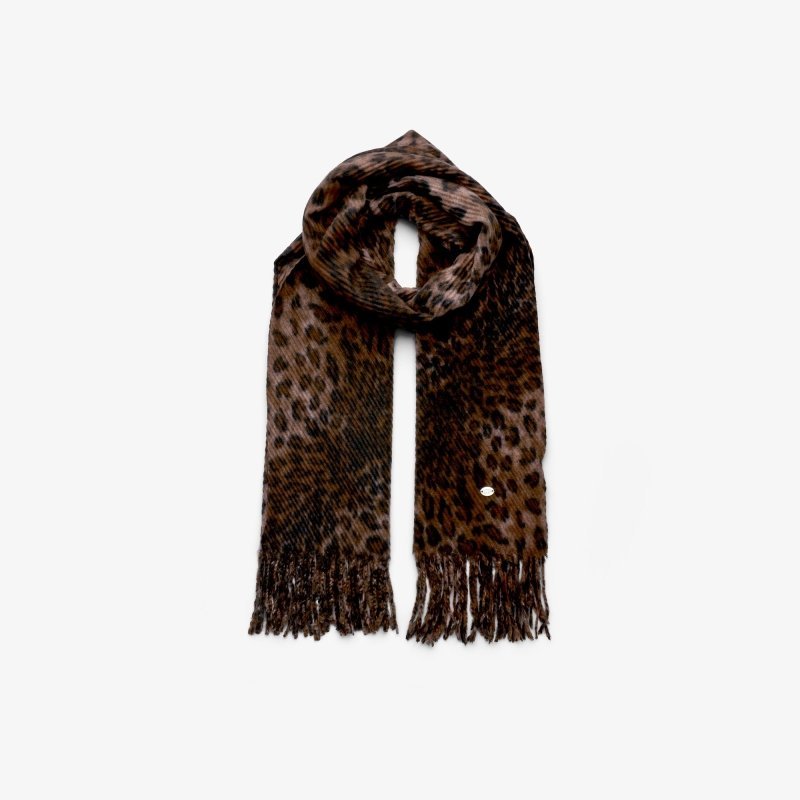 Sjaal Biba J7595 Luipaard - Bij Keesje - Biba - Sjaal