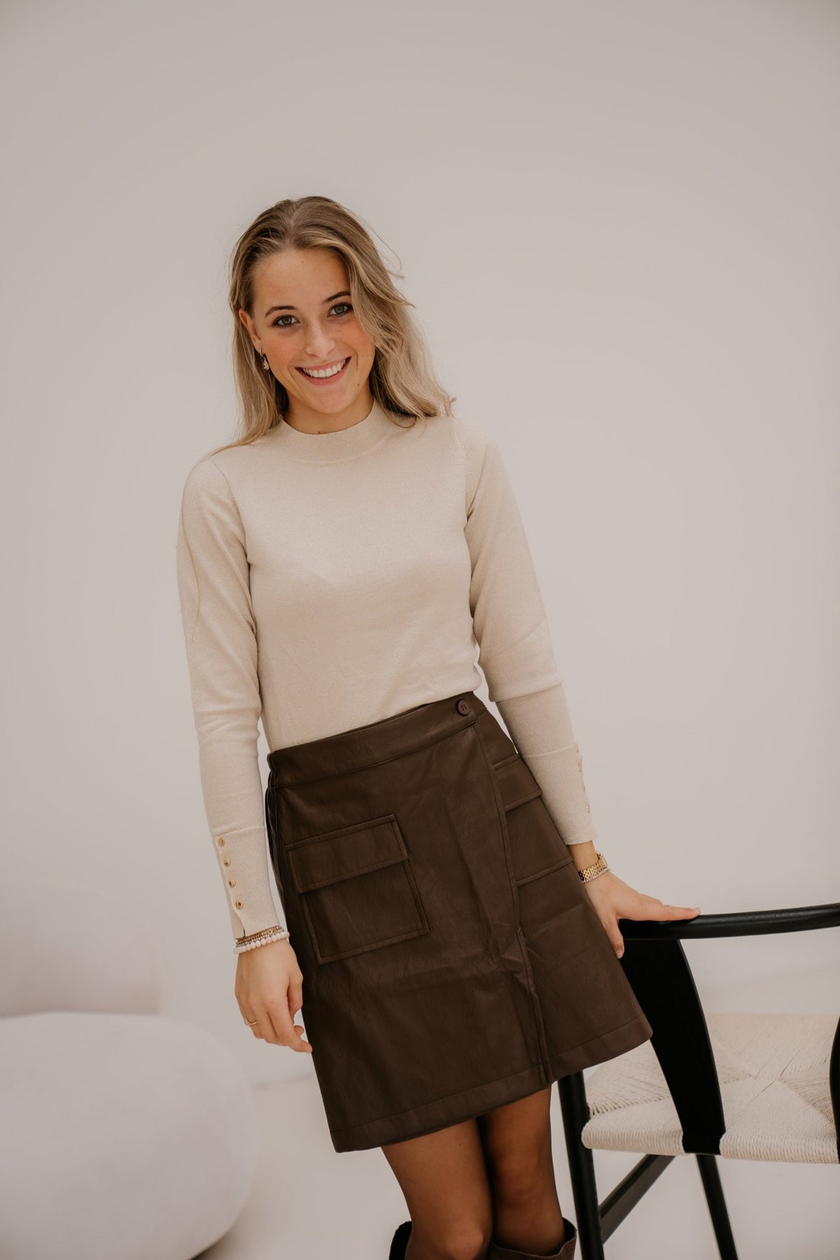 Snit top sand F26679-SL - Bij Keesje - Smashed Lemon - Top