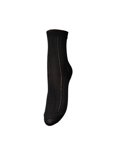 Solid Drake Sock - Black - Bij Keesje - Becksöndergaard - Sokken