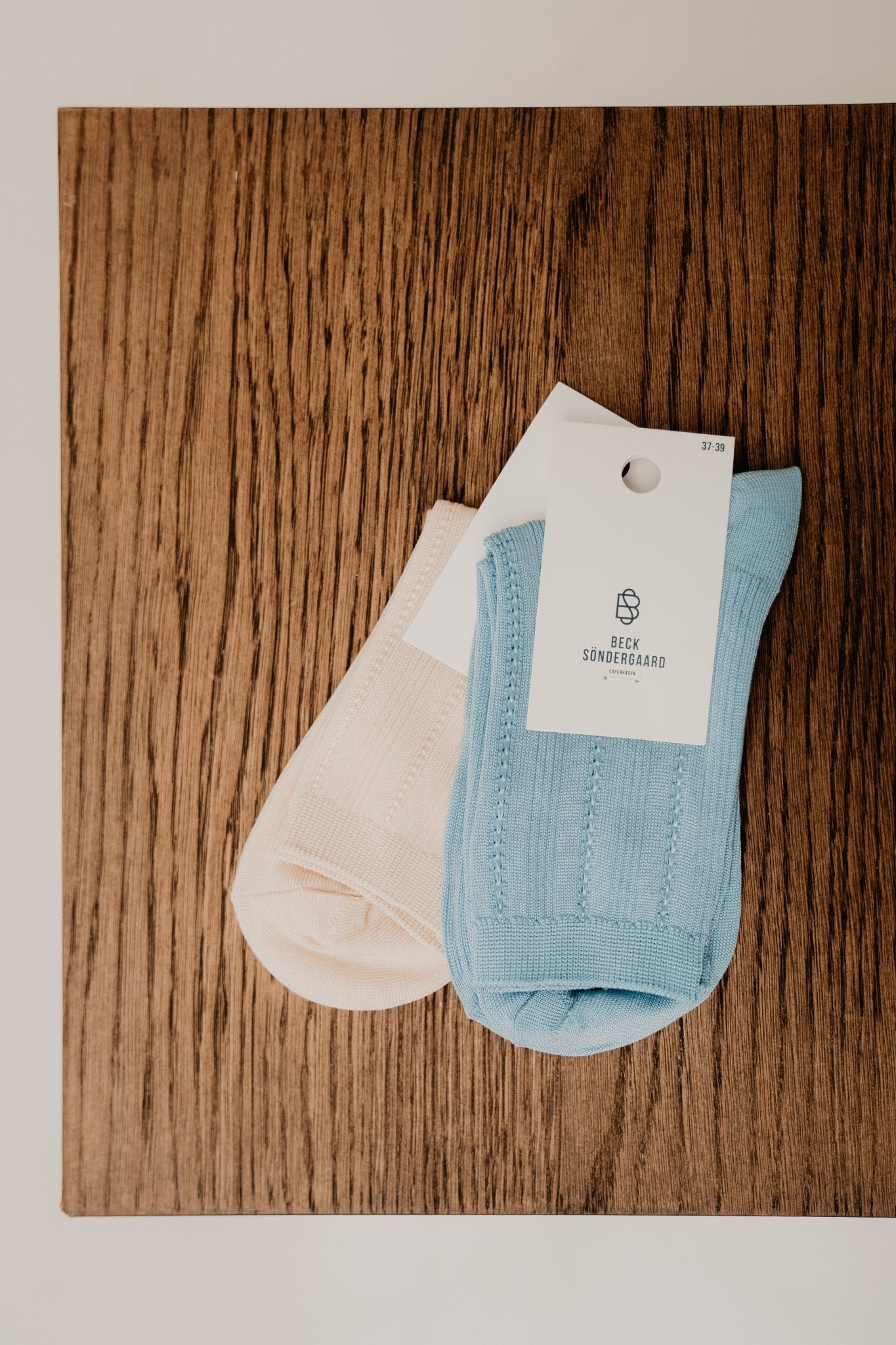 Solid Drake Sock - Falls Blue - Bij Keesje - Becksöndergaard - Sokken