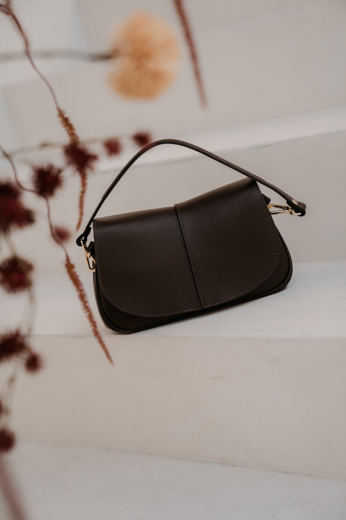 Tas Catania leer zwart - Bij Keesje - Bij Keesje - tas