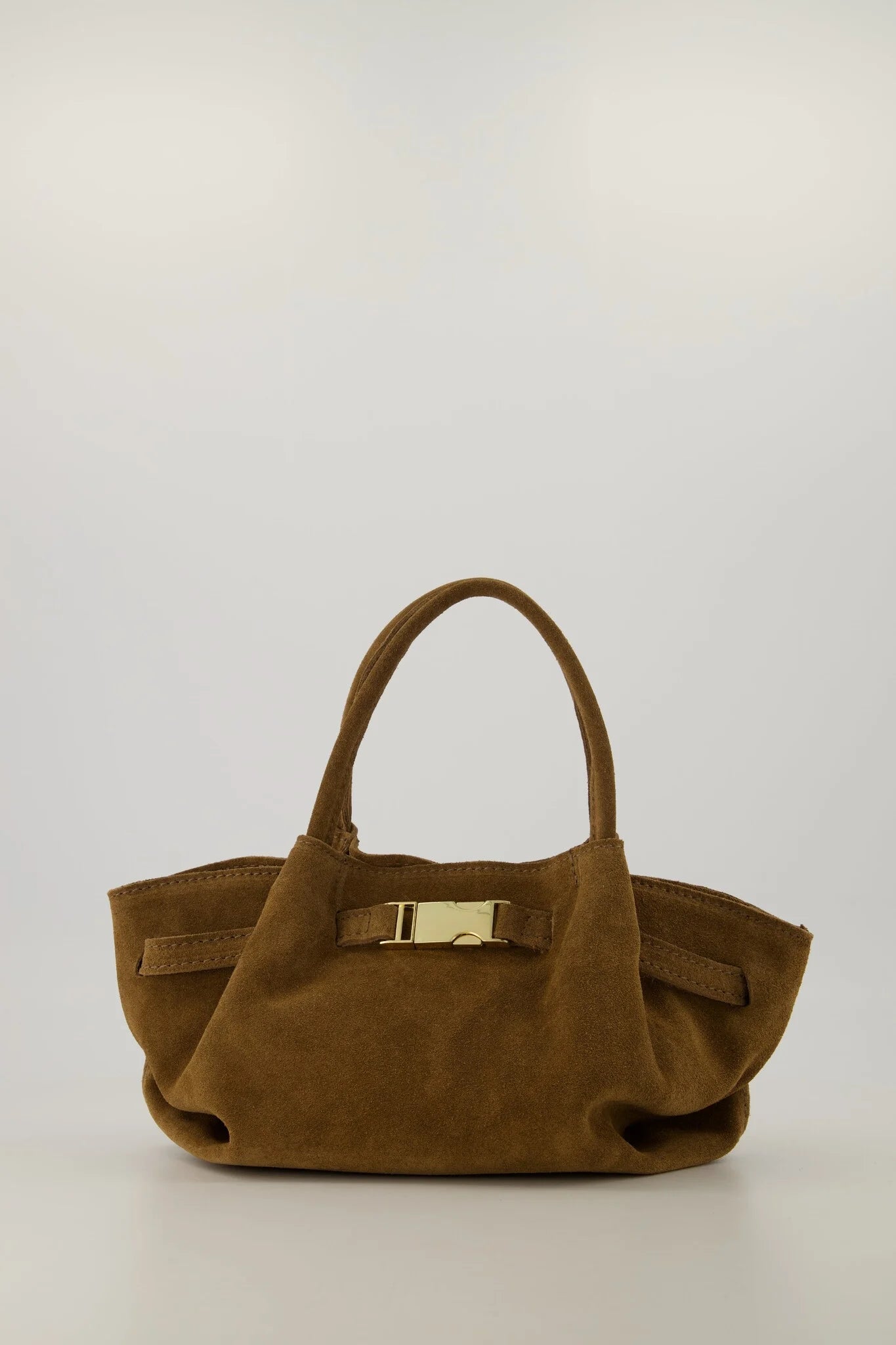 Tas Leonie suede taupe - Bij Keesje - Bij Keesje
