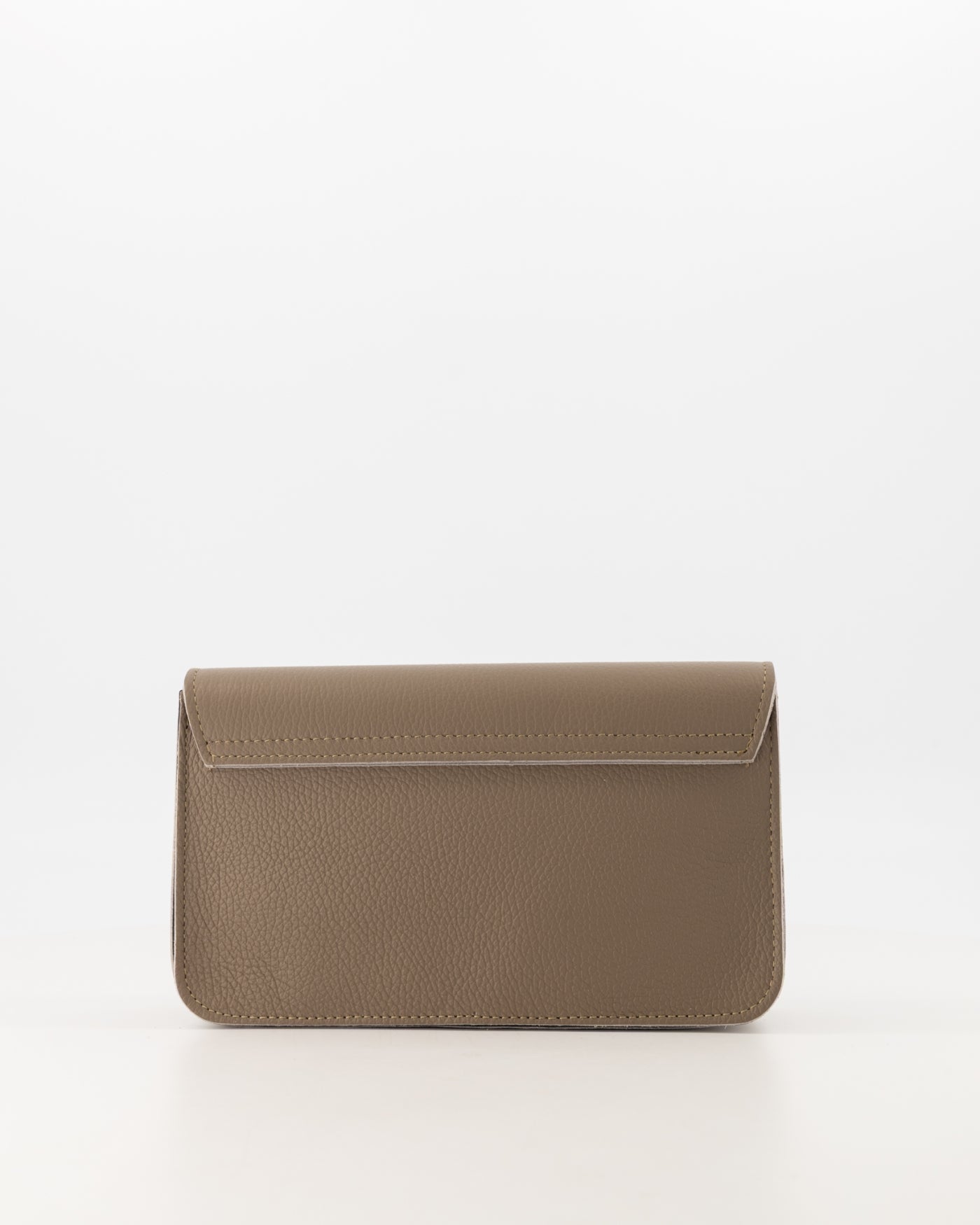 Tas Margot leer donker taupe - Bij Keesje - Bij Keesje - tas