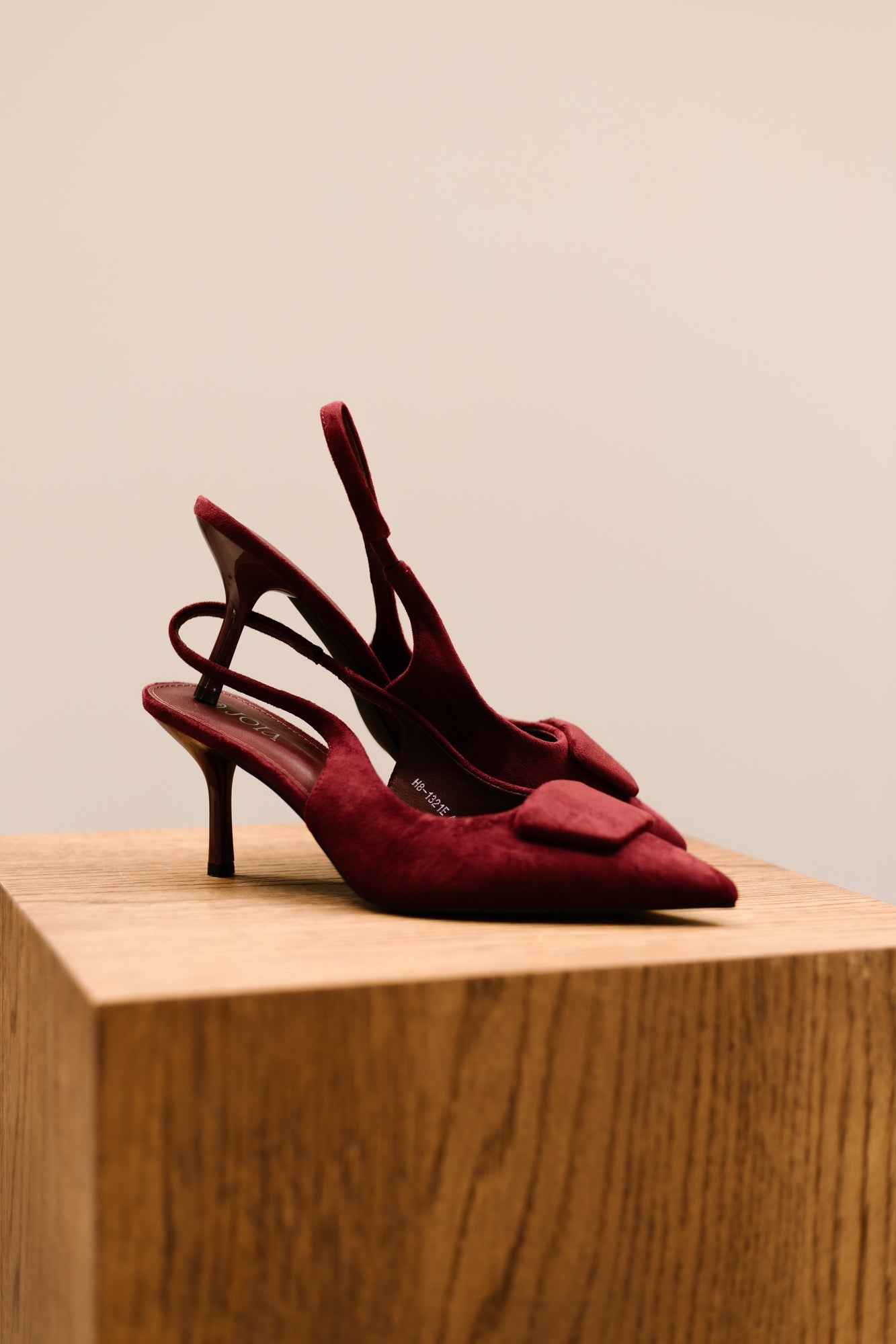Vianen Heel Burgundy - Bij Keesje - Bij Keesje - Schoenen