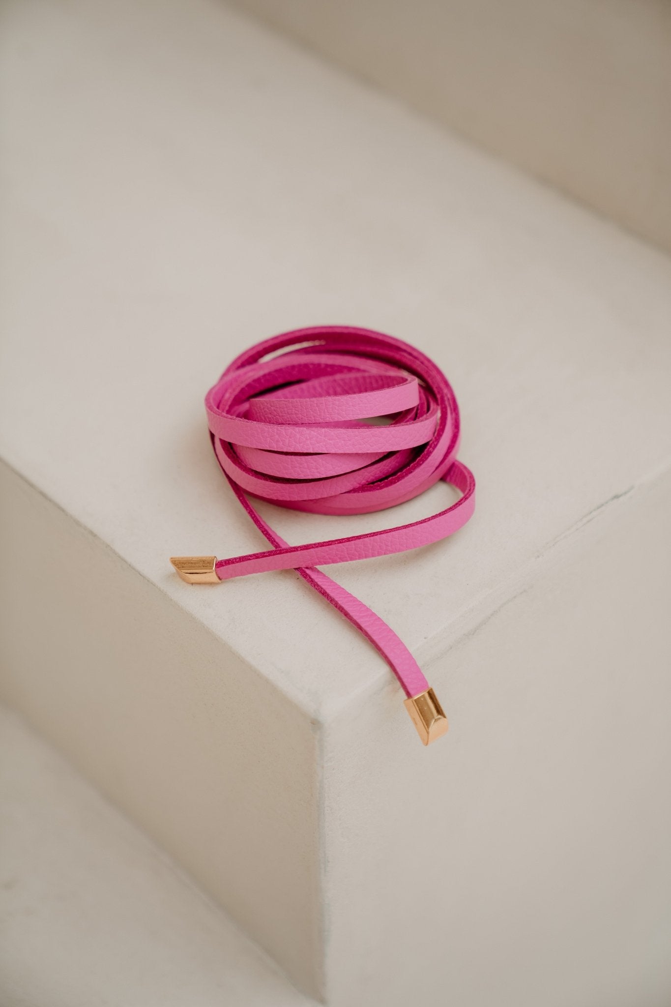 Wikkelriem magenta - Bij Keesje - Bij Keesje -