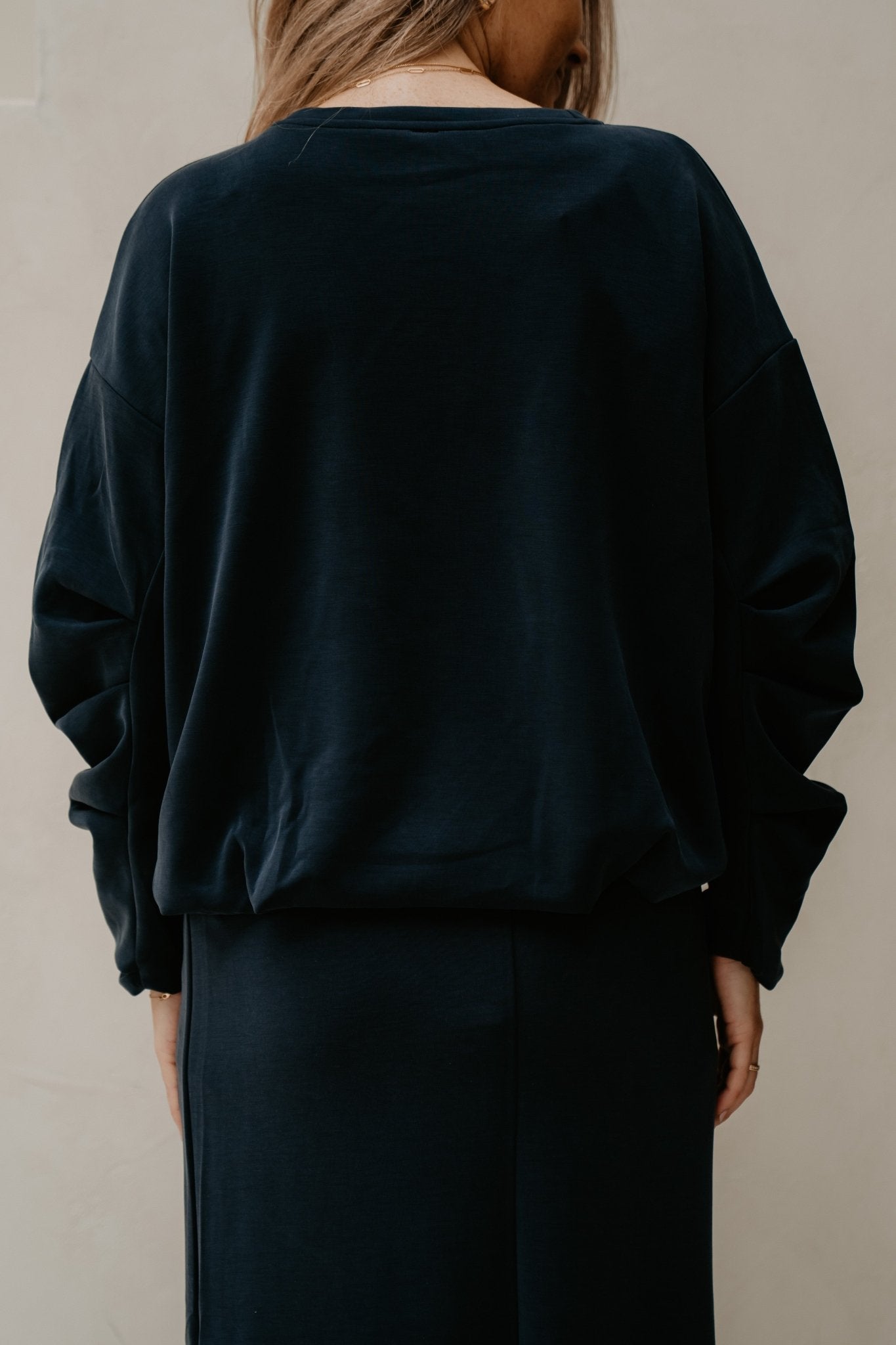 Yascoze sweater navy blazer - Bij Keesje - Y.A.S - sweater
