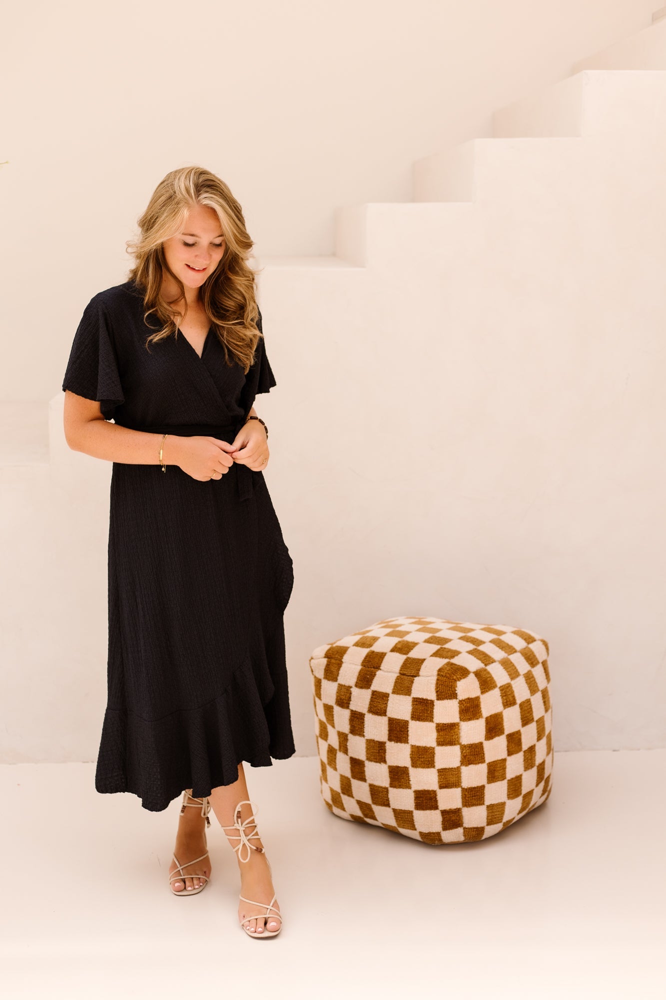 Zaira dress darkblue - Bij Keesje - Bij Keesje - Jurk