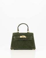 Tas Grace suede groen