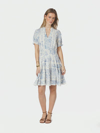 Constance Porcelain Dress Light Blue