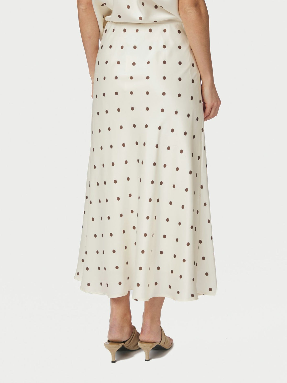 Bovary Dotted Skirt Creme