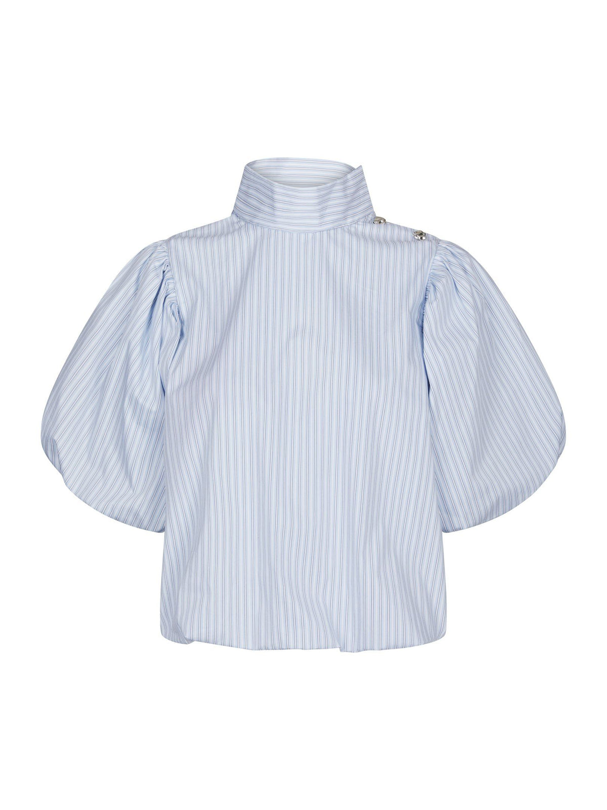 Parisa Stripe Blouse Light Blue