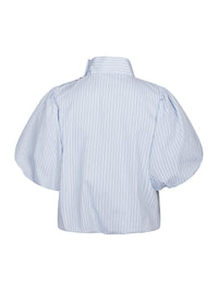 Parisa Stripe Blouse Light Blue
