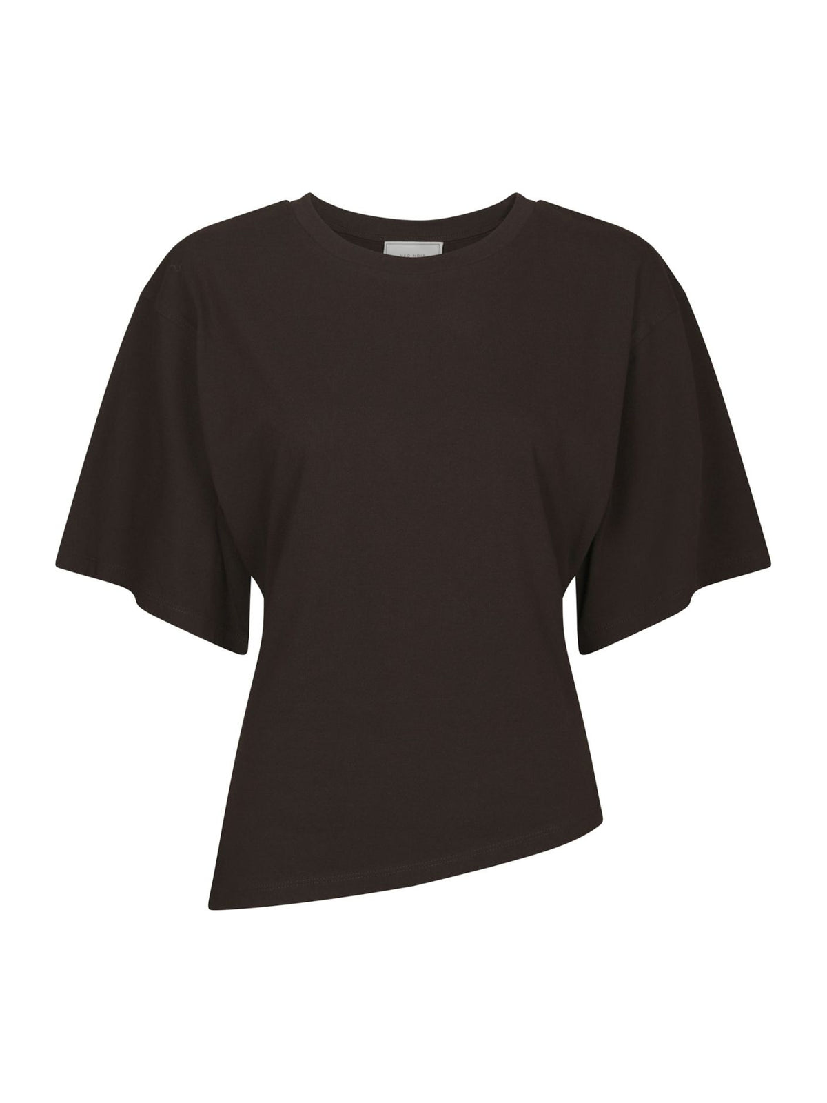Alira Boxy Tee Dark Brown