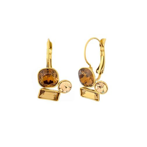 Oorbellen Jacobien bordeaux 7013
