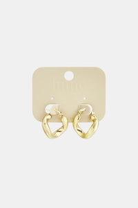 Oorbellen Amy irregular shape gold