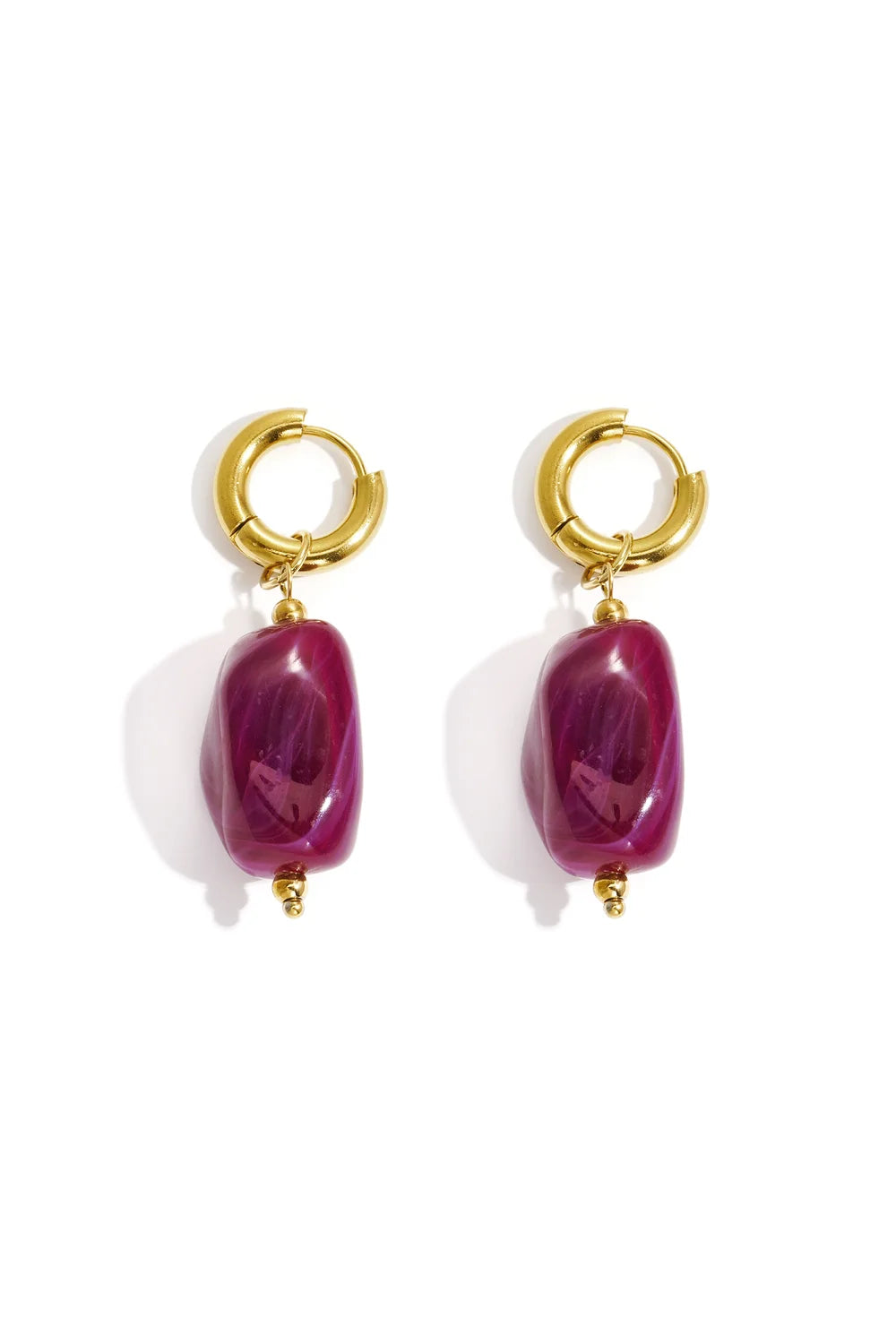 Oorbellen Anne purple