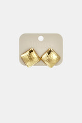 Oorbellen Melanie square gold