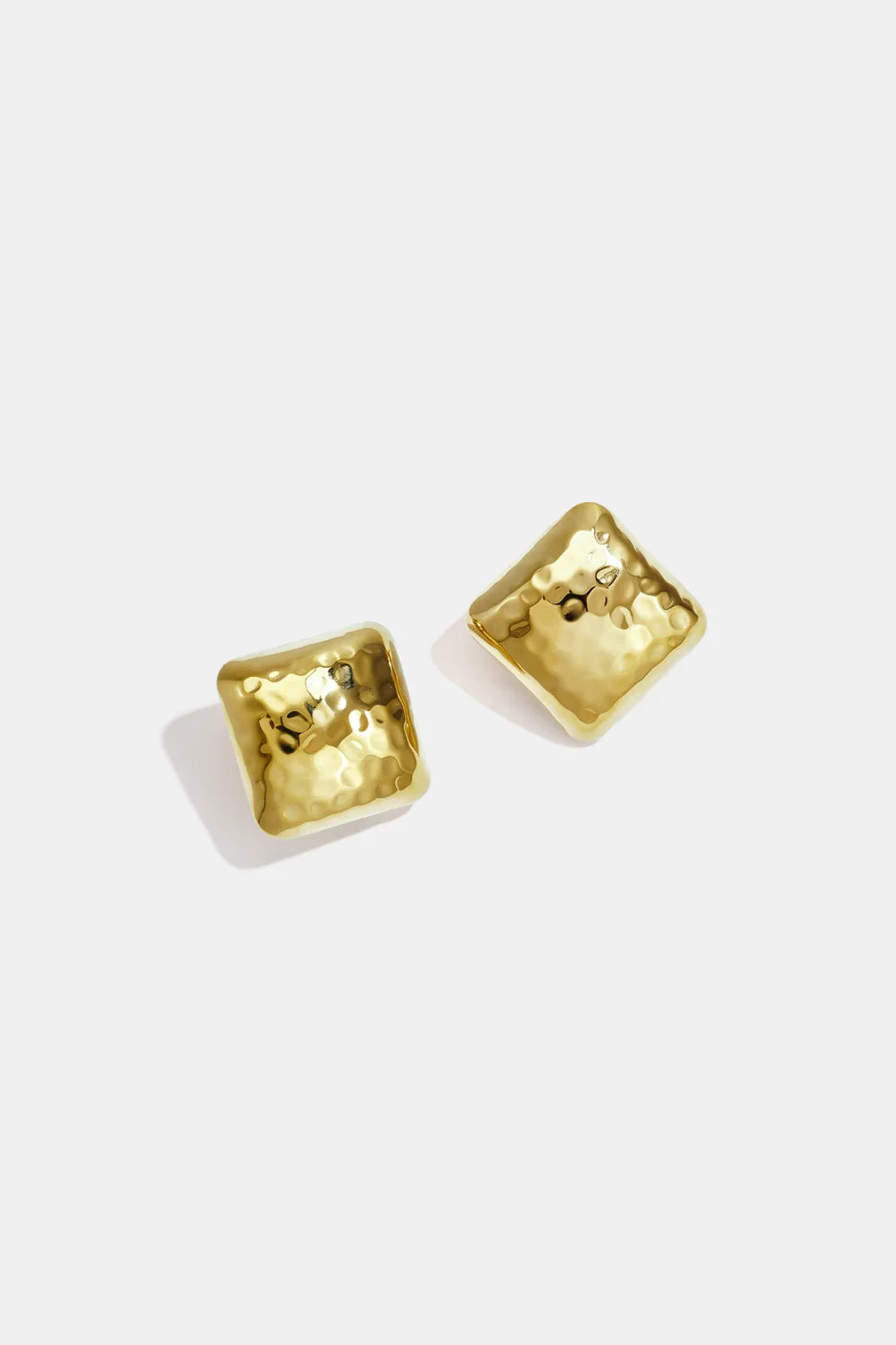 Oorbellen Melanie square gold