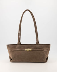 Tas Peet suede taupe